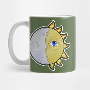 Shining Sun and Moon Mug